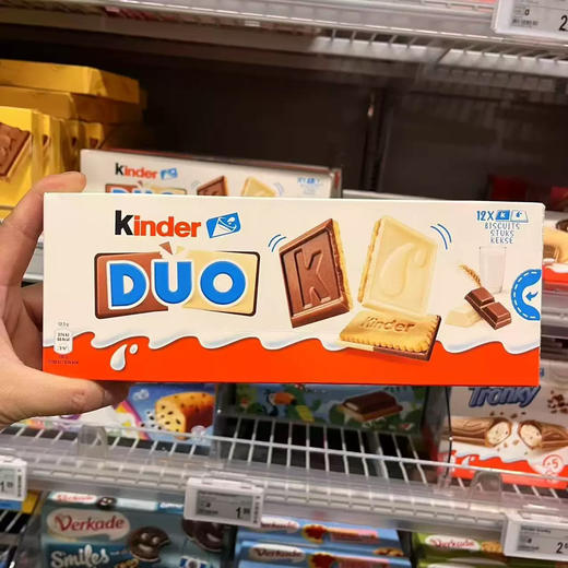 健达DUO牛奶巧克力饼干150g 商品图3