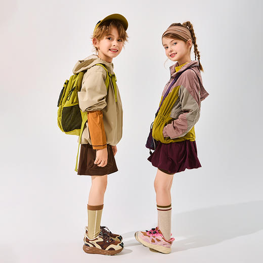 SMIBU男女中大童0压感系列秋季新款风语者户外登山鞋厚底缓震休闲运动鞋Z53HS3401【CC爸妈团购】 商品图4