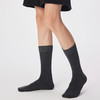 4双装~商务男士羊毛男袜 舒适无骨工艺 超细柔软保暖羊毛 黑白灰咖经典百搭色系 长筒款 40-44码 商品缩略图4