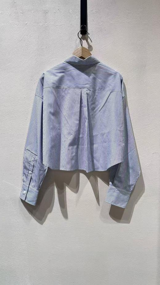 女款条纹长袖衬衫LA 商品图1