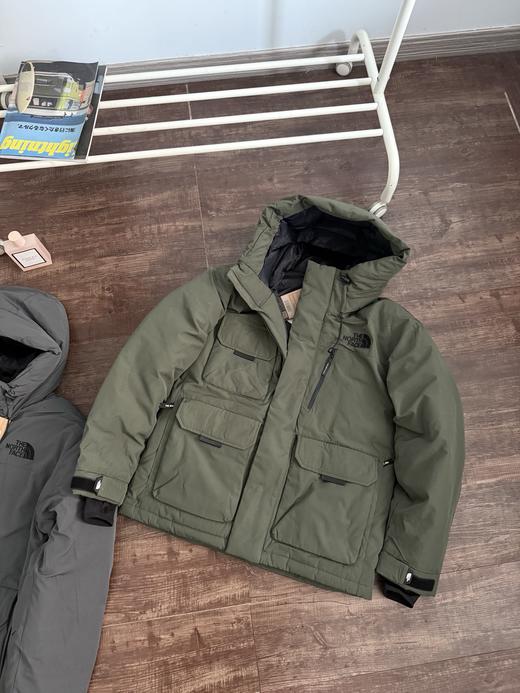 TNF北面三色情侣款工装多口袋羽绒服 商品图7