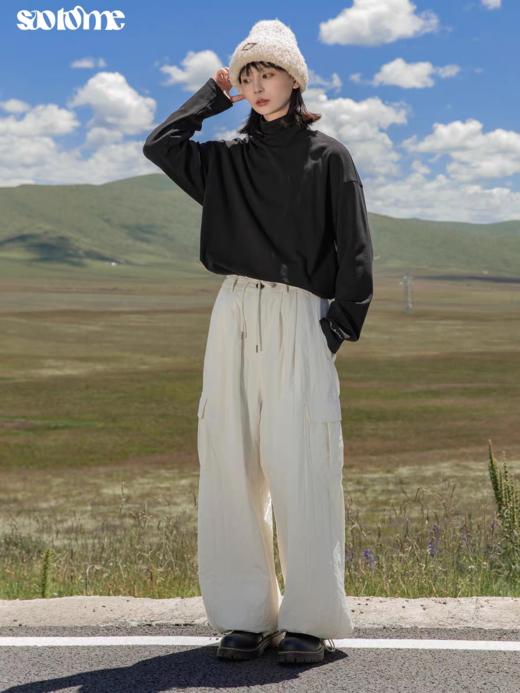 早乙女惠子saotome/STMTX141447/亨利领高领自发热打底衫 商品图3