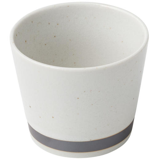 日式超轻量餐具小碗饭碗餐盘深盘复古绣圈白唐津 商品图8