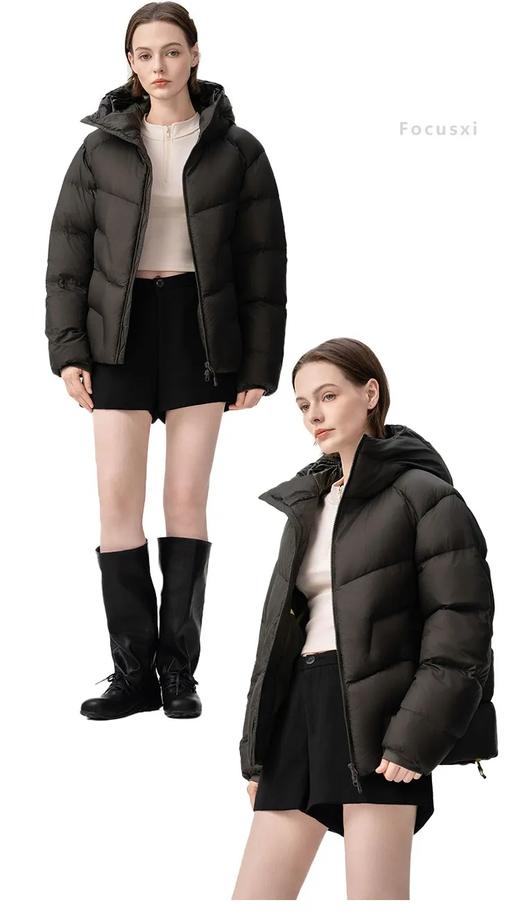 D111706轻盈无感高效保暖轻量化情侣款面包羽绒服 商品图6