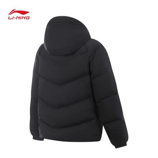 李宁女子保暖防泼水鸭绒短羽绒服AYMV198 商品图1