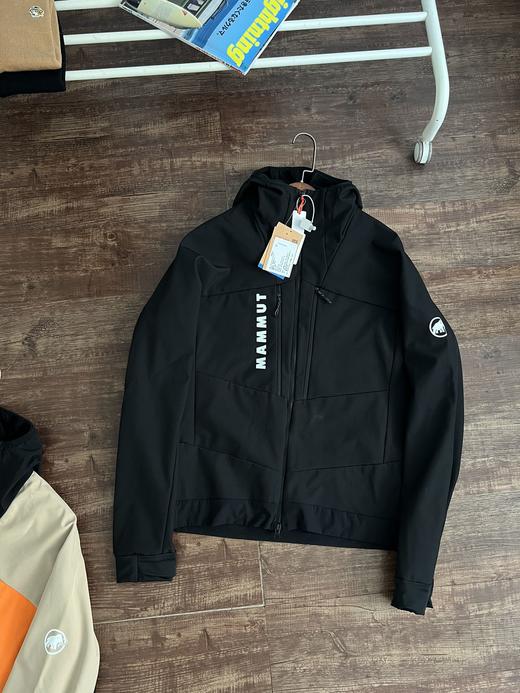 原单象情侣拼接加绒软壳冲锋衣 商品图2