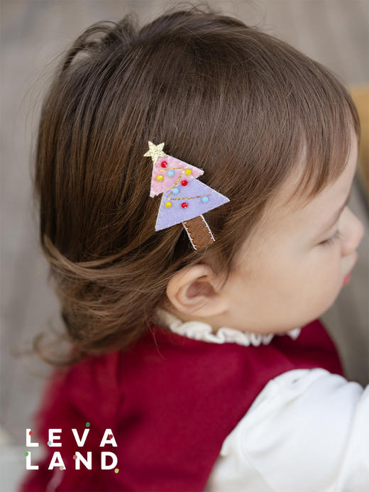 【云优选】Levaland原创设计24新品diy圣诞咕卡花环圣诞树 商品图5