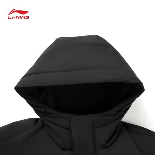 【谌龙同款】李宁男子反光保暖防泼水鸭绒短羽绒服AYMV153 商品图5