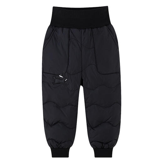 【实体店同款】女童全腰梭织羽绒裤冬季新款安奈儿童装XG546021 商品图5