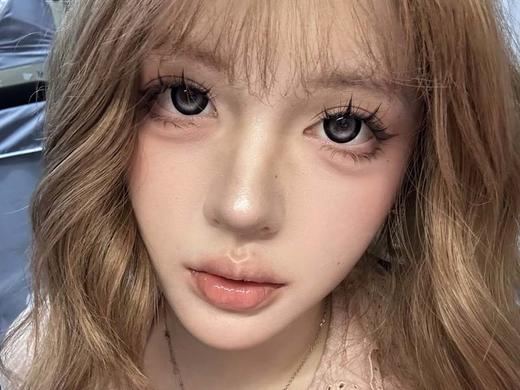 Hanawink 半年抛 甜心暴击灰 直径14.5mm着色14.4mm 商品图2