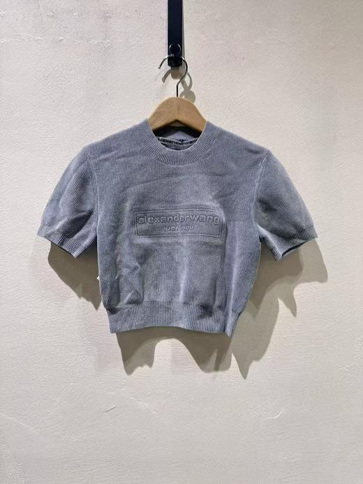 特价 女款logo短袖针织衫HU002 商品图0