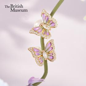 大英博物馆 博物志系列 星梦蝴蝶耳钉