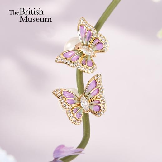 大英博物馆 博物志系列 星梦蝴蝶耳钉 商品图0