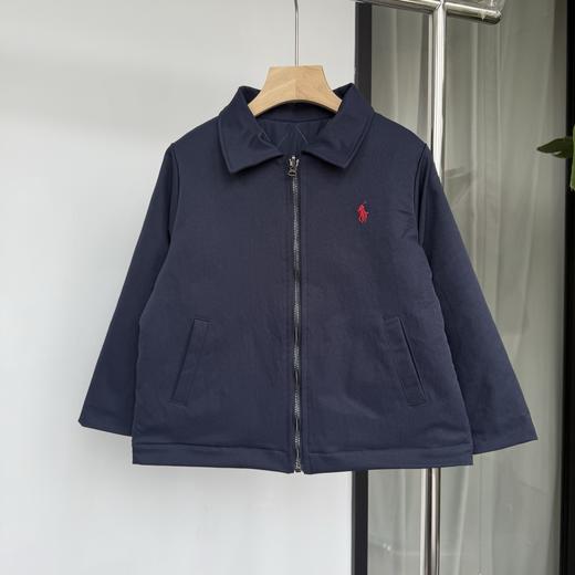 D111732新款立体logo小标刺绣薄棉衣外套男女宝宝同款 商品图1