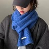 【YW】无忧购高品质羊毛混纺针织麻花软糯围巾MHW0325（截单后3-5天发货) 商品缩略图7