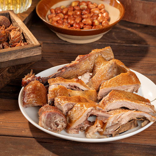 【肉食精选】鹅滋道重庆荣昌卤鹅鹅肝套餐 选用地理标志“荣昌白鹅” 本地散养 传统古法卤制 天然香料卤制而成 拒绝防腐剂 现卤现发 顺丰发货 商品图3
