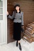 ELLA JADE 复古优雅小香风短外套+半裙套装 21563 商品缩略图2