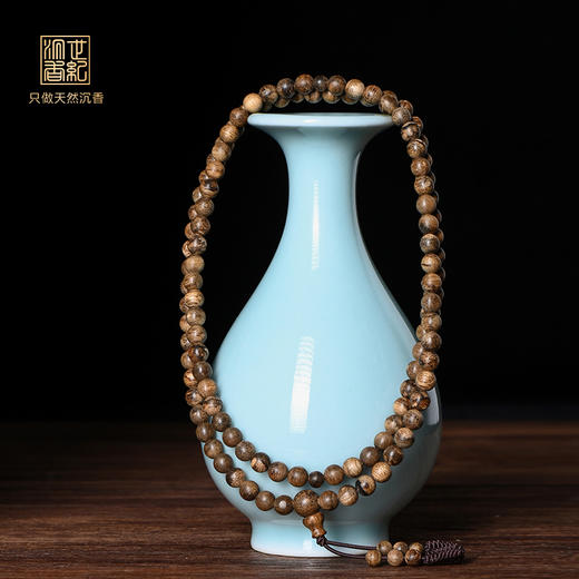 天然惠安沉香佛珠 5.2mm*108颗 6克 SP10738 商品图0