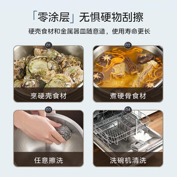 美的（Midea）电饭煲0涂层316L母婴级不锈钢2L易清洁家用1-2人低糖沥米饭迷你电饭锅微压品牌官方AFB2022LS /家用电器 /厨房小电 /电饭煲 商品图0