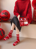 4双装礼盒礼袋！新年本命年马年大红袜子 优质棉袜 超可爱小马图案  新年送人必备单品 商品缩略图5