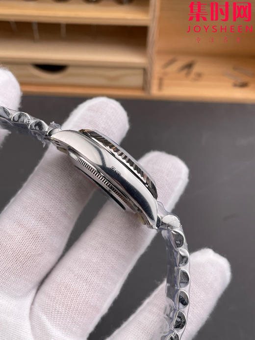 细节决定成败—新款劳力士 ARF日志型系列31mm ARF日志31女款 蚝式日志型 灰盘钻面 灰钻（寓意会赚） 女士腕表 商品图5