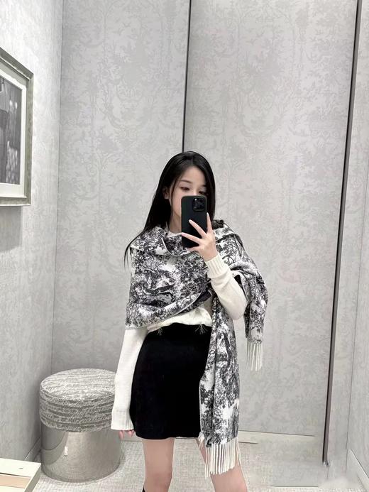 迪奥 新款 动物园印花围巾（DSX） 商品图4