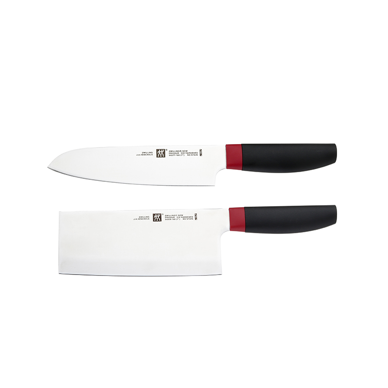 [双立人]ZWILLING Now S系列刀具2件套(红黑)