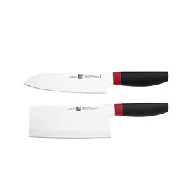 [双立人]ZWILLING Now S系列刀具2件套(红黑)