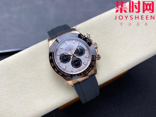 劳力士新款 QF配重版 重量150克+ 迪通拿玫金陨石面配重版 4130机 男士腕表 商品图3