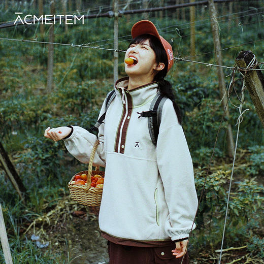 【品牌特惠】ACMEITEM爱棵米亲子款半拉链卫衣GAG2310727G/GAG3310728G 商品图0