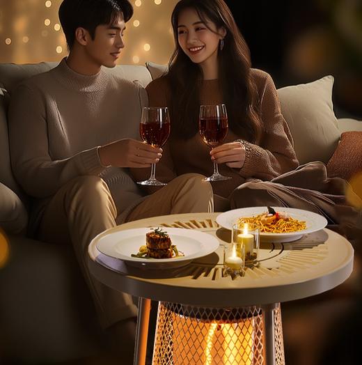 卡蛙围炉红外取暖器， 能让一家人围在一起的取暖器，3秒速热，暖人、暖茶、暖物又暖心  [72小时发货] 商品图12