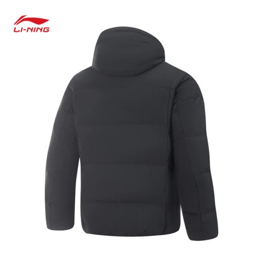 【谌龙同款】李宁男子反光保暖防泼水鸭绒短羽绒服AYMV153 商品图4