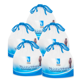 【ITO 艾特柔】圆筒洁面巾250g（5包组合）