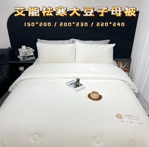 【艾能驱寒大豆二合一子母被、春秋被、冬被】大豆蛋白纤维+艾草纤维  亲肤柔软 吸湿透气  三个尺寸任选 商品图1