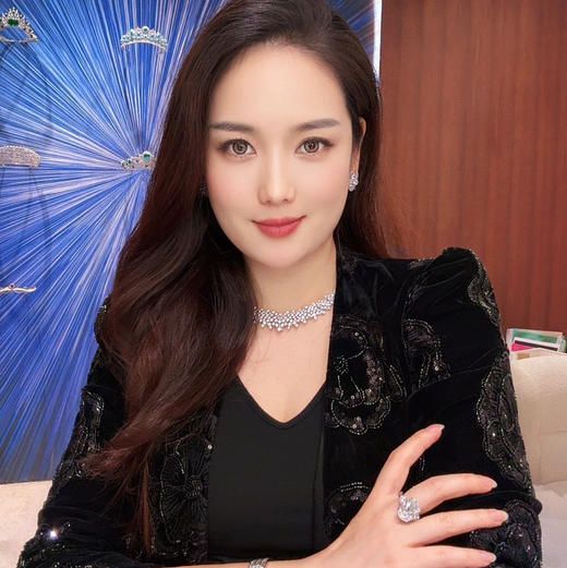 GAONAS 繁花拥簇璀璨白色多功能项链11671XW 商品图3