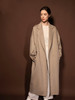Puree｜#0829 羊绒伦敦长大衣[ 砂色 / 藏蓝 ] 商品缩略图1
