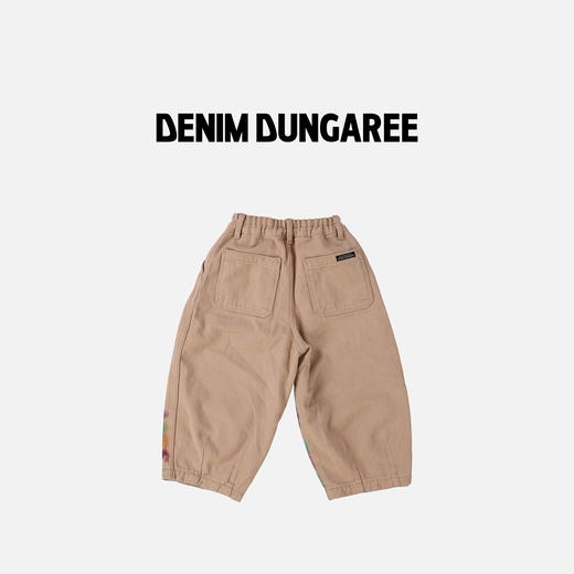 日本DD童装 DENIM DUNGAREE 斜纹彩色做旧气球长裤 商品图1