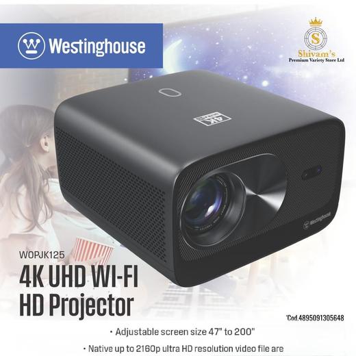 美国Westinghouse （西屋）原生 4K 超高清投影仪 非凡视觉 3840 x 2160分辨率 商品图1