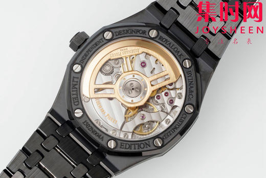 爱彼 APS皇家橡树15500系列 皇家橡树全陶瓷 15500陶瓷壳 黑陶瓷 太阳花 笑脸花朵盘 男士腕表 新到货，凭借陶瓷材质与Cal.4302一体机 商品图8