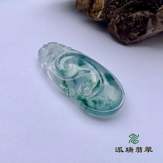 派瑞翡翠 翡翠挂件 冰种 浅绿 商品图4