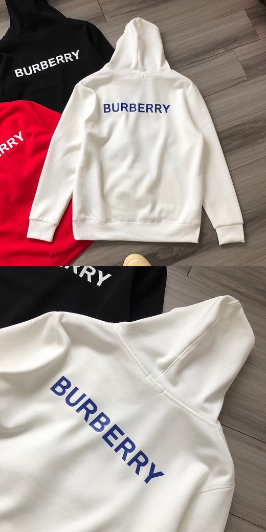 D111726新款后背字母logo男女款加绒连帽卫衣 商品图11