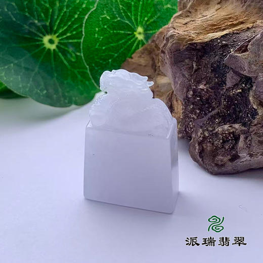 派瑞翡翠 翡翠挂件 糯种 无色 商品图0