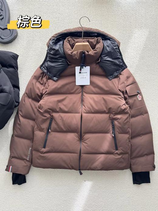 D111716双层弹性尼龙面料男士短款羽绒夹克外套羽绒服 商品图9