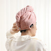 【批发】美丽雅加厚超细纤维彩条干发帽 商品缩略图1