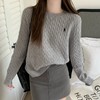 麻花肌理小马针织衫，安迪绒羊毛混纺，松软舒适【G】 商品缩略图5