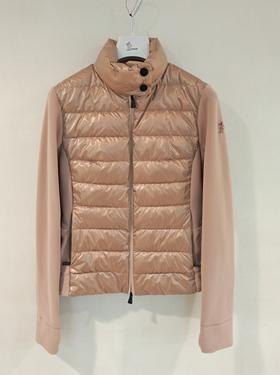 女款拼接立领外套fe018