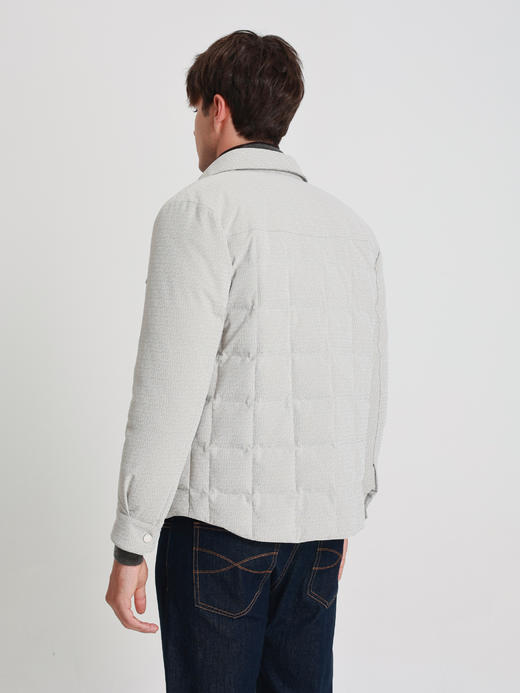 callisto糯米白衬衫款白鹅绒羽绒服 商品图4