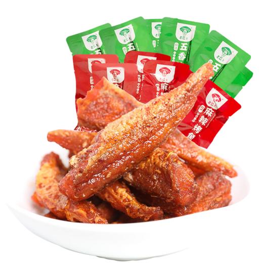 【宜昌助农馆】老巴王  烤鱼160g五香味/麻辣味 休闲零食 商品图0