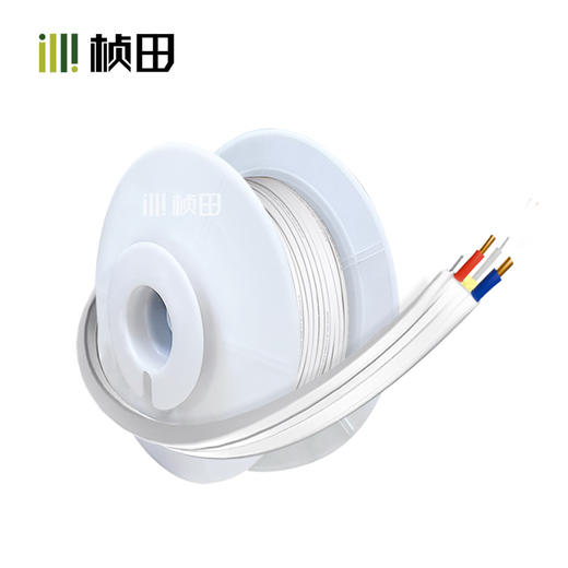 【桢田POF全光组网专用】单模单芯(2x0.2)/单钢丝/室内外防水光电复合缆GNT-H02-1 商品图0