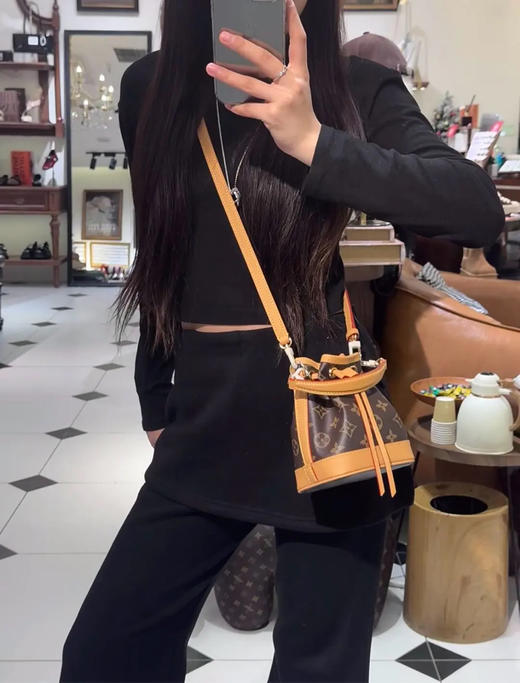 LV 老花 水桶 nano 芯片款 商品图3